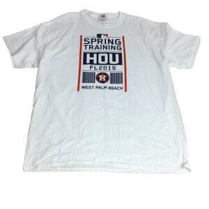 Men's Houston Astros‎ Spring Training baseball Tee shirt, Size XL
